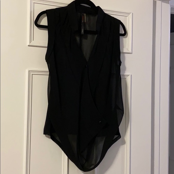 Renee C black blouse - Picture 1 of 4